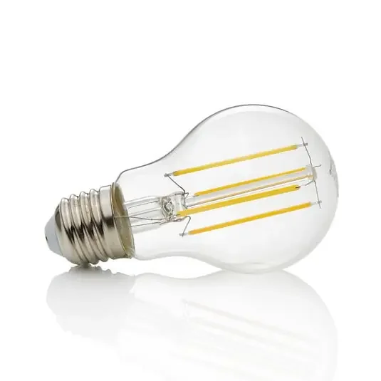 Bombilla LED 7W (806lm) Filament E27 Clear – Lindby