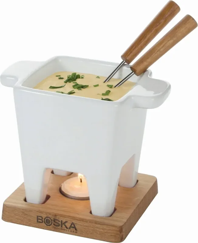 Boska Set de Fondue Tapas 0,3 L – Blanco, 1 ud.