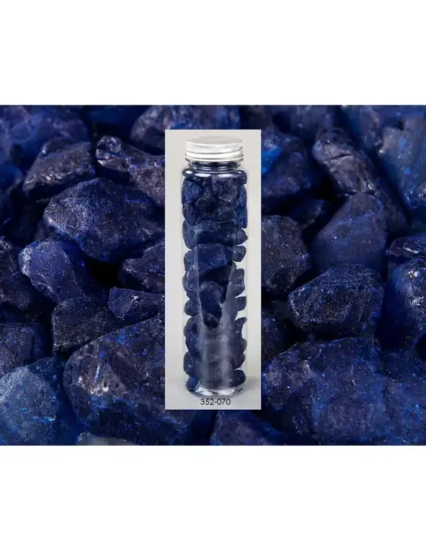 Bote 550 gramos cristalitos azules