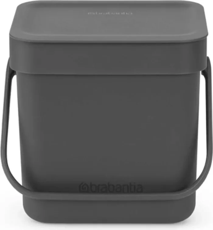 Brabantia Cubo de Basura Sort & Go, 3 Litros, Fir Green