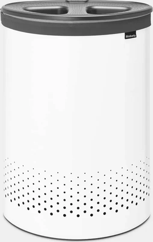 Brabantia Cubo de Colada, 55 Litros, Selector, Matt Black
