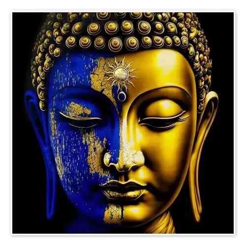 Buddha Face de Mark Ashkenazi