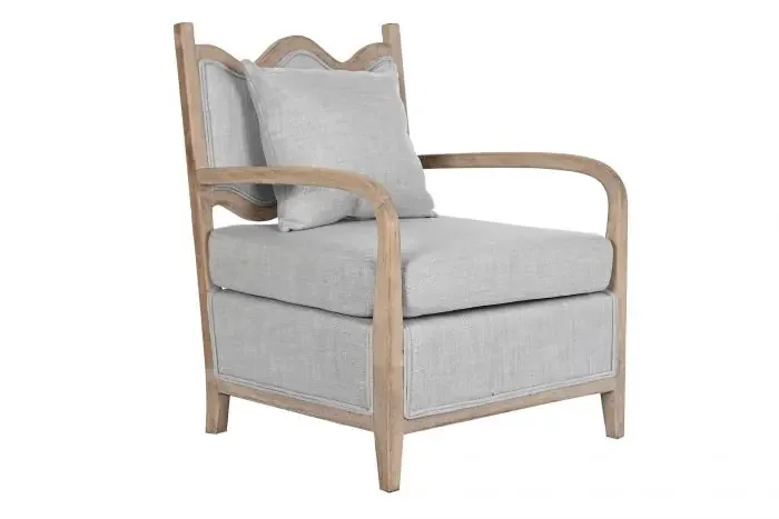 Butaca Abeto Poliester 70X73X88 Gris Claro