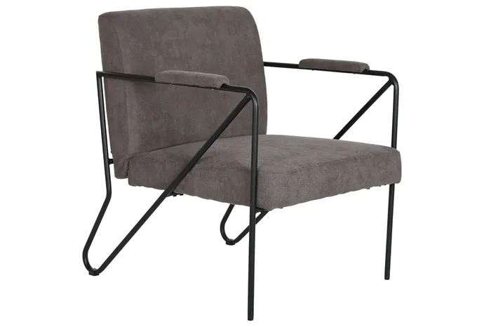 Butaca Poliester Metal 64X69,5X76 Gris