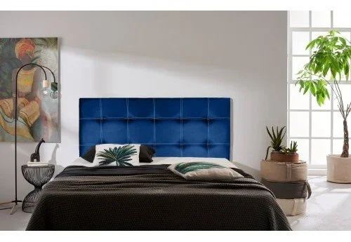 CABECERO IRIS POLIPIEL AZUL 100