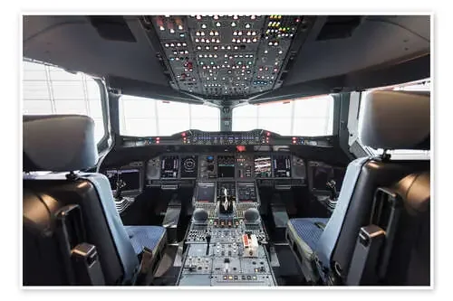 Cabina Airbus A380 de Ulrich Beinert