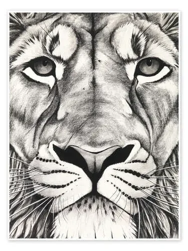 Cara del león de Rose Corcoran Bridgeman Images
