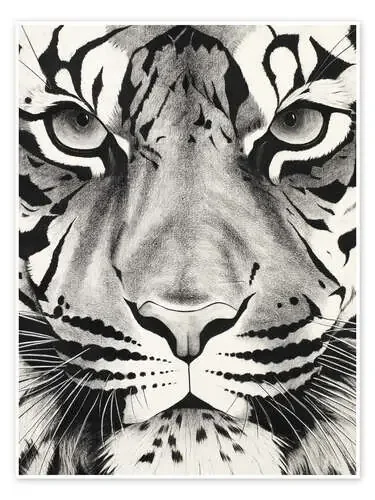 Cara del tigre de Rose Corcoran Bridgeman Images