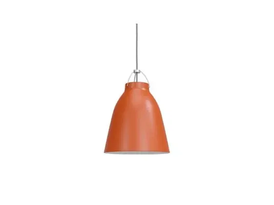 Caravaggio™ P2 Lámpara Colgante Mate Rusty Rojo – Fritz Hansen