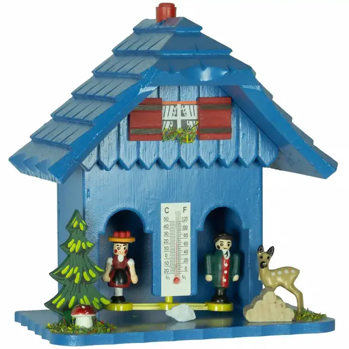 Casita meteorológica azul TU 73 blau