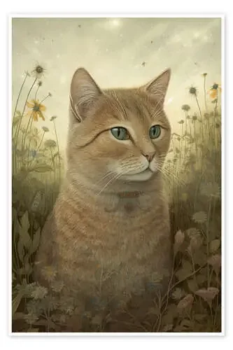 Cat in the Garden de Dutch Lady LSR Licensing