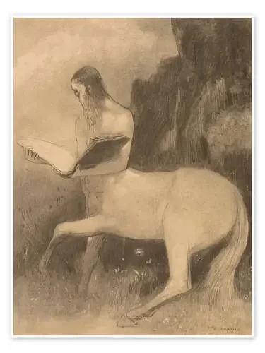 Centaur Reading de Odilon Redon akg-images