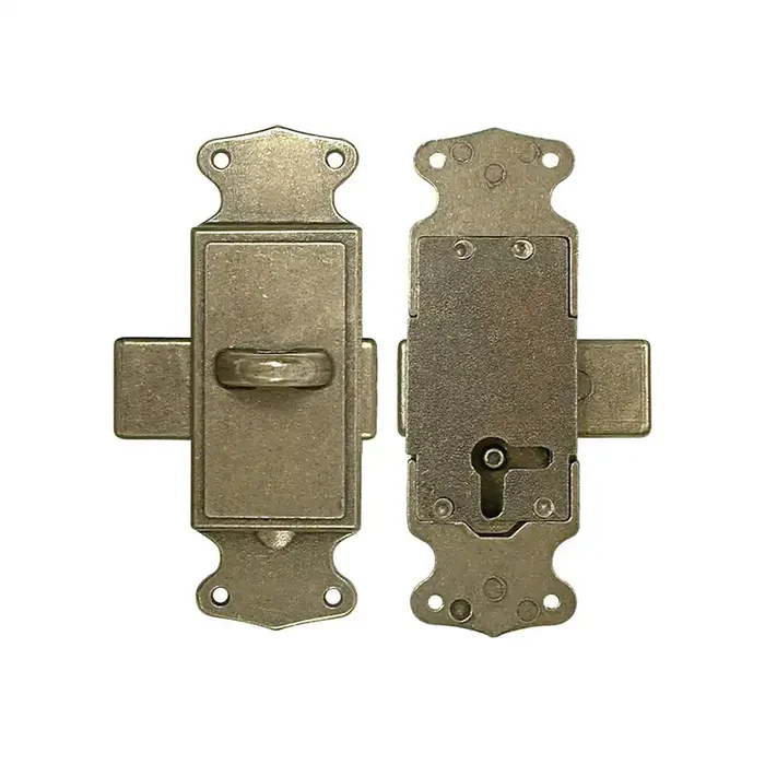 CERRADURA FALLEBA PROVENZAL VARILLA HEXAGONAL CUERO