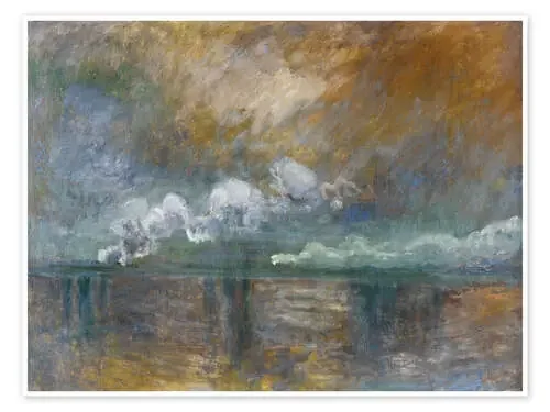 Charing Cross Bridge, Smoke in the Fog, 1902 de Claude Monet Bridgeman Images