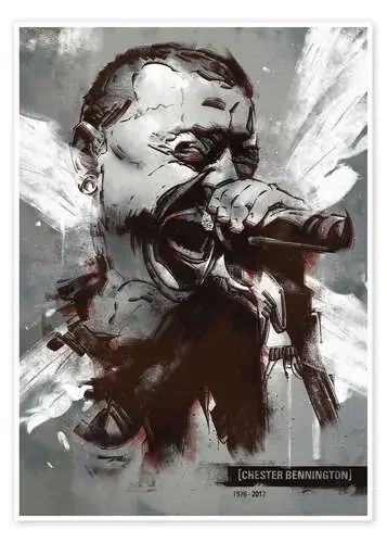 Chester Bennington de Nikita Abakumov