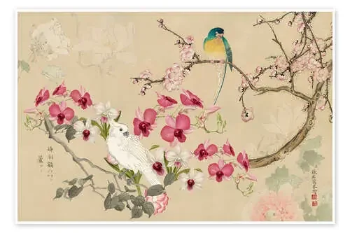 Chinoiserie with birds II de Andrea Haase