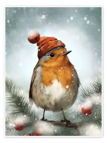 Christmas Bird Robin de Olga Telnova