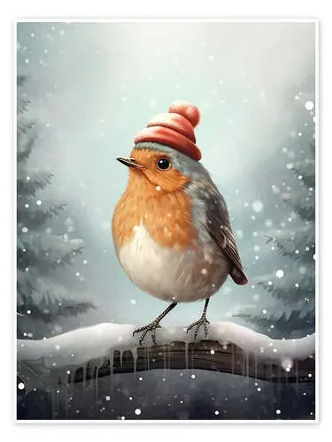 Christmas Robin de Olga Telnova