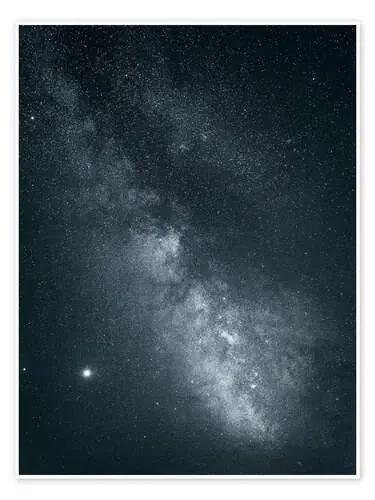 Cielo estrellado con la Vía Láctea de Lukas Saalfrank