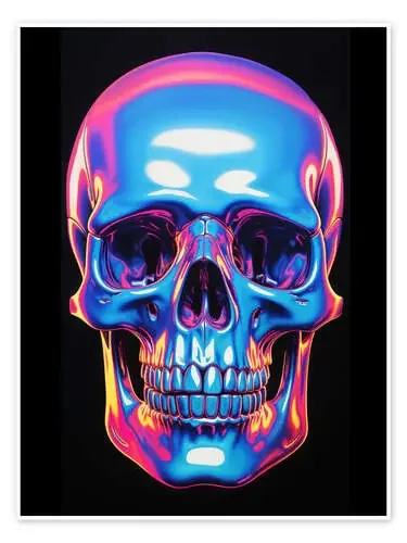 CMYK Skull de Nikita Abakumov