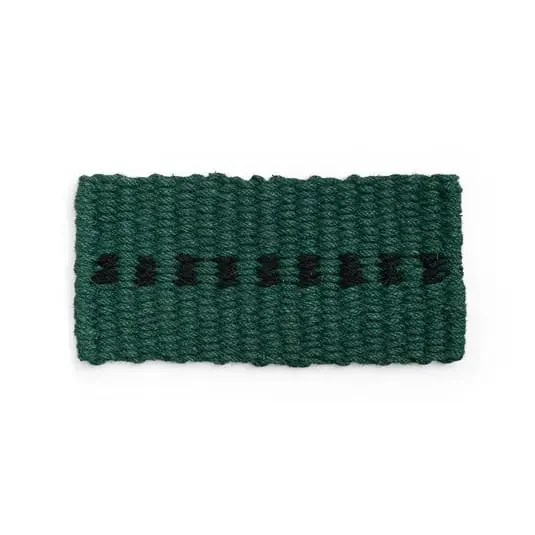 Coco Dot Felpudo Oscuro Verde/Negro – Hay