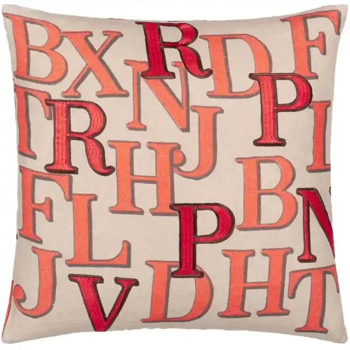 Cojín Alphabet Parchment John Derian
