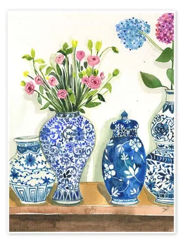 Colección de tarros de jengibre de Rongrong DeVoe