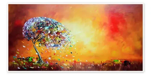 Colorful Fantasy World de Theheartofart Gena