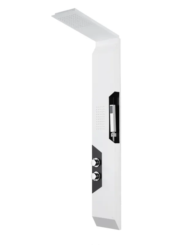 Columna jaina blanco