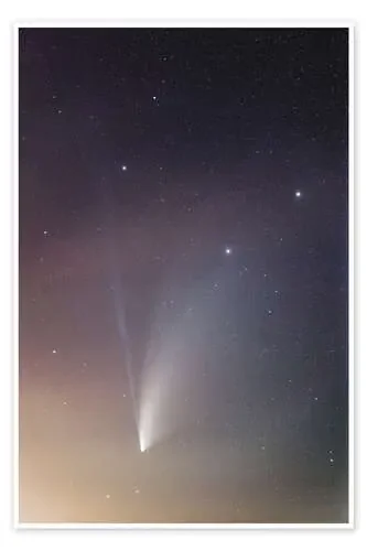 Cometa NEOWISE en la constelación Big Dipper de Ulrich Beinert