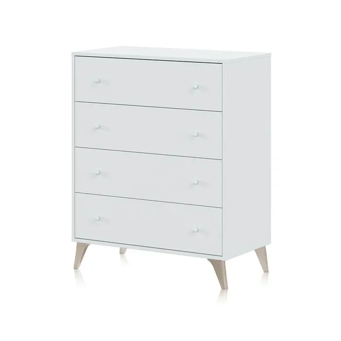 Cómoda Iconic Blanco Artik (Blanco Mate) 77,5 x 95 x 40 cm