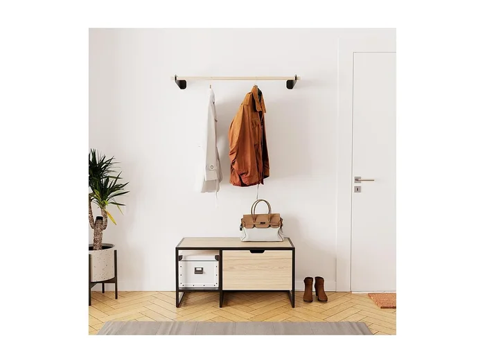 Conjunto de muebles de entrada WILKO banco + barra