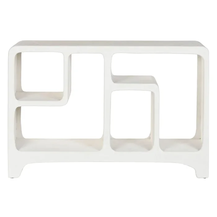 Consola Home ESPRIT Blanco 120 x 35 x 80 cm