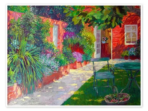 Courtyard de William Ireland Bridgeman Images
