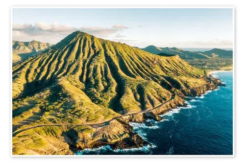 Cráter al amanecer, Hawaii de Road To Aloha