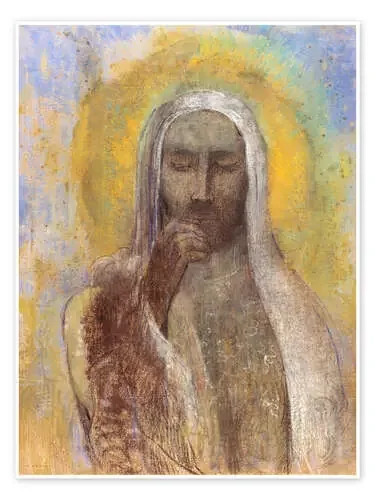 Cristo en silencio de Odilon Redon Master Collection