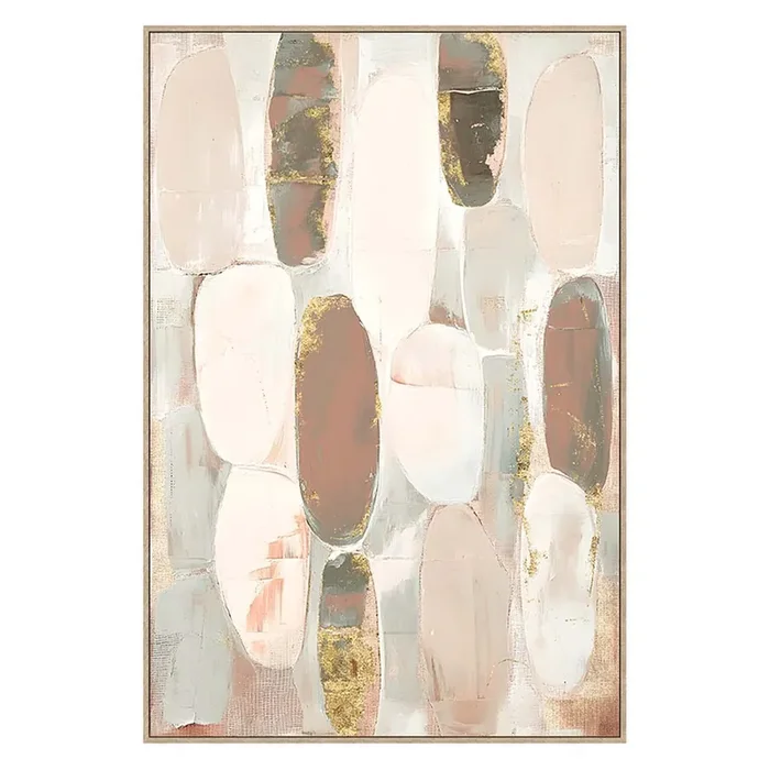 CUADRO ABSTRACTO 80% PITNADO A MANO 83x4x123 CM