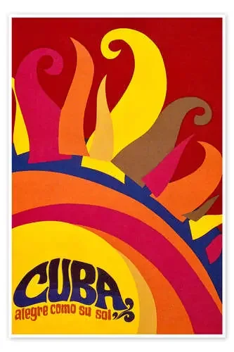 Cuba alegre como su sol de Vintage Travel Collection