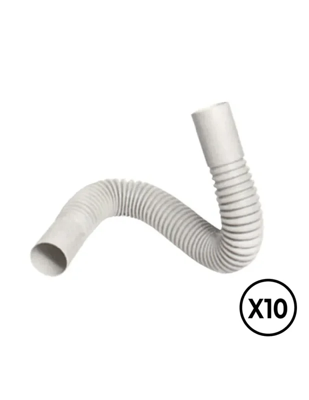 Curva flexible pvc ø 25 mm, 10 unidades 8436554324712 60020 TUPERSA