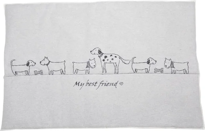 David Fussenegger SILVRETTA – Alfombra Forrada para Perros «My Best Friend»
