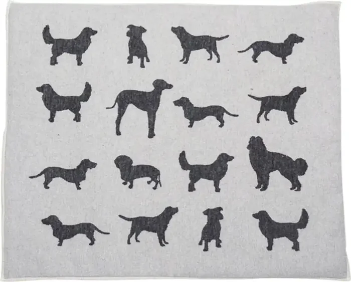 David Fussenegger SILVRETTA – Alfombra Forrada para Perros «Siluetas»