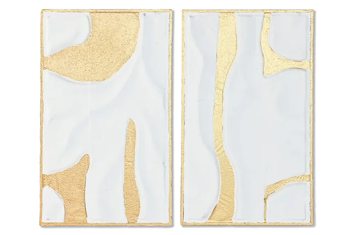 Decoracion Pared Metal 48X2,5X80,5 Moderno 2 Surt.