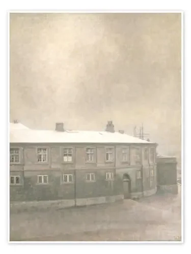 Desde el viejo Christiansborg de Vilhelm Hammershøi Master Collection