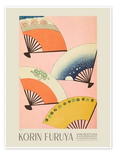 Design 162, Shin-bijutsukai, 1902 de Korin Furuya Exhibition Posters