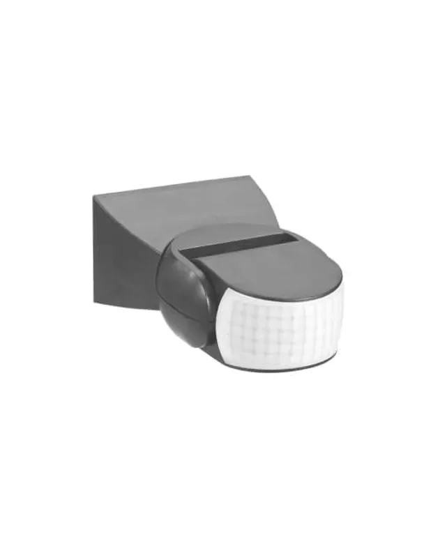 DETECTOR DE MOVIMIENTO 180º IP65 NEGRO