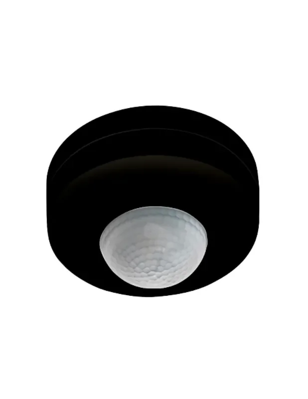 DETECTOR DE MOVIMIENTO SUPERFICIE 360º NEGRO