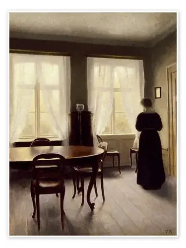 Día lluvioso de Vilhelm Hammershøi akg-images