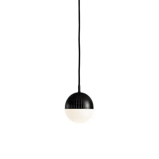 Dot Lámpara Colgante S Negro/ Opal – Woud