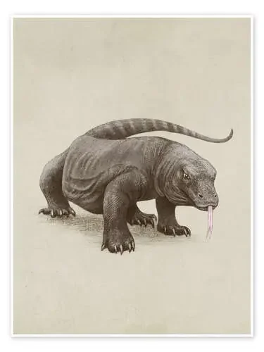 Dragon de Komodo de Terry Fan
