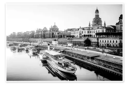 Dresden on the Elbe de Tom Thiele